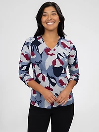 T-shirt à manches 3/4