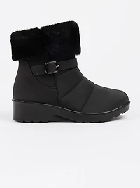 Bottes d'hiver à talons compensés