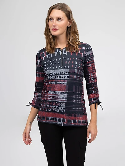 Tunique à manches 3/4