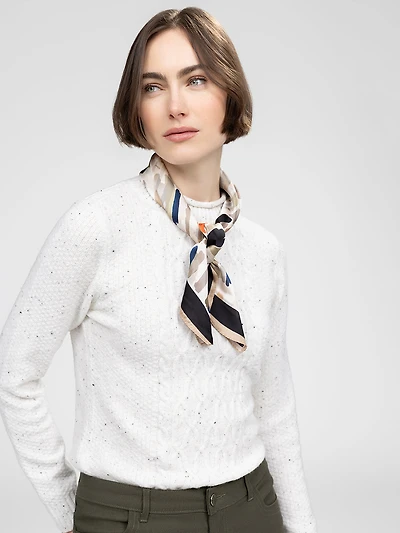 Squared scarf