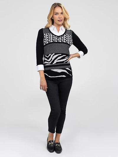 Chandail à manches 3/4