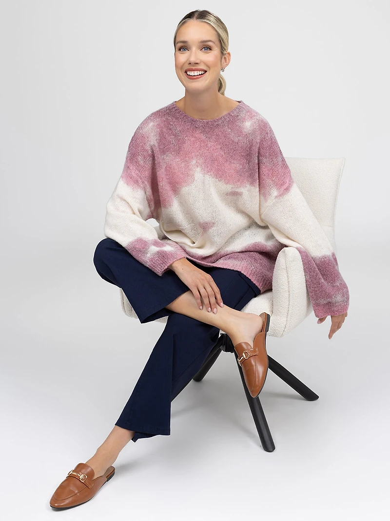 Chandail ample à manches longues