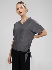 T-shirt ample à manches courtes