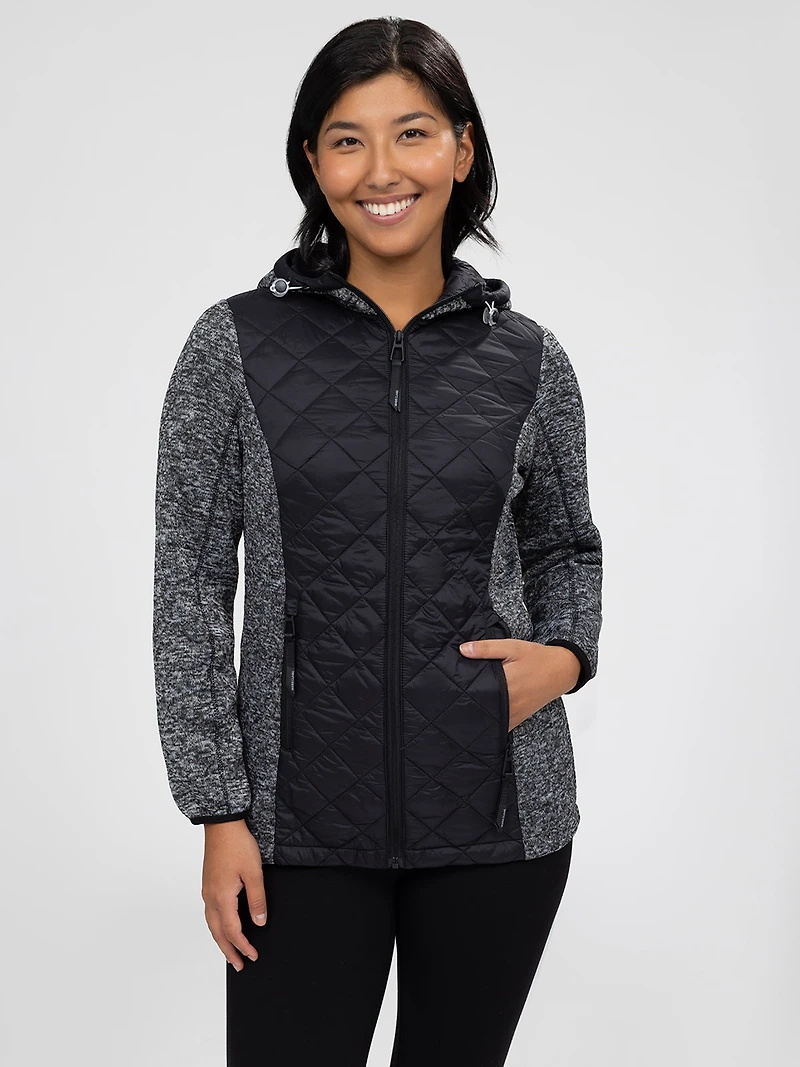 Mid thight soft shell jacket