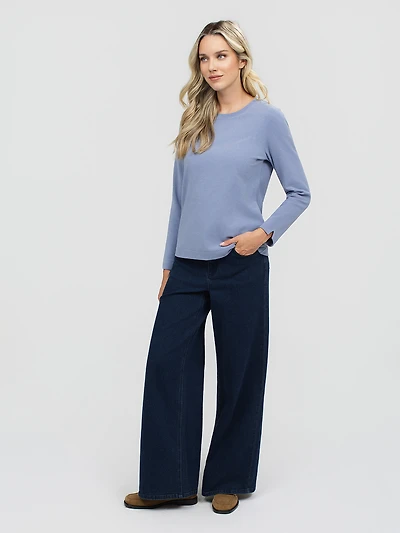 Wide-leg jeans