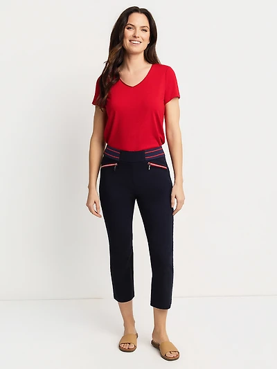 Capri droit à enfiler