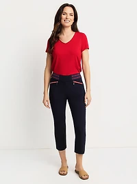 Capri droit à enfiler