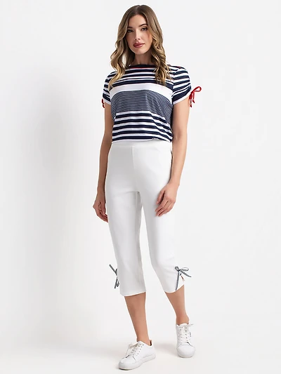 Capri à taille haute enfiler