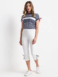 Capri à taille haute enfiler