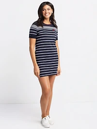 Robe midi en tricot