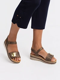Wedge sandals