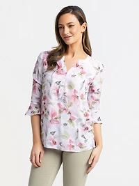 Blouse à manches 3/4