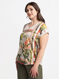 Loose short-sleeve t-shirt