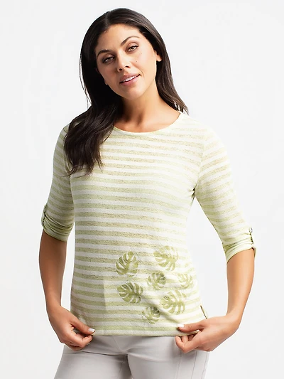 T-shirt à manches 3/4