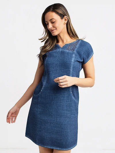 Flared short dress