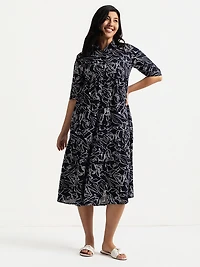 Robe maxi évasée