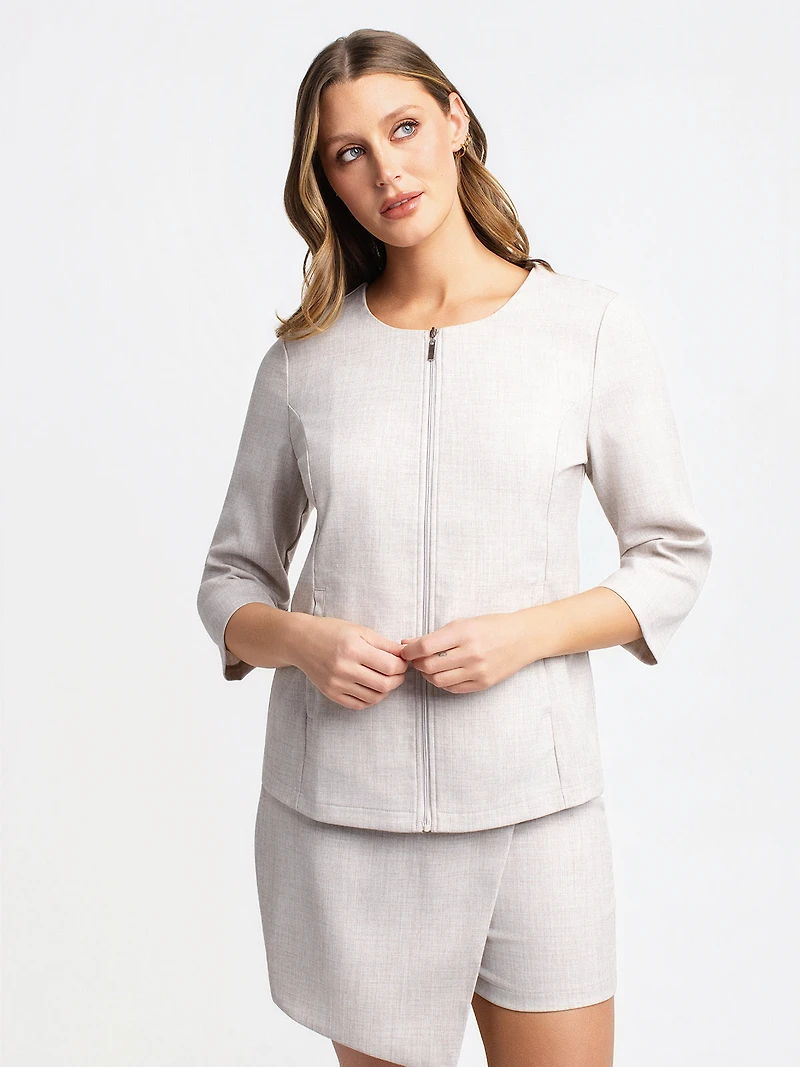 Veston à manches 3/4