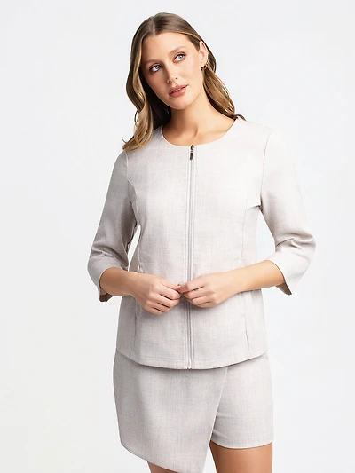 Veston à manches 3/4