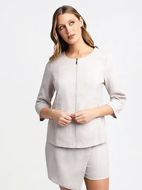 Veston à manches 3/4