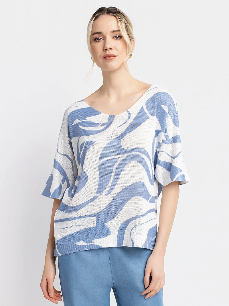 3/4-sleeve t-shirt