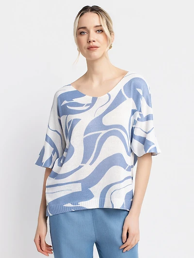 3/4-sleeve t-shirt