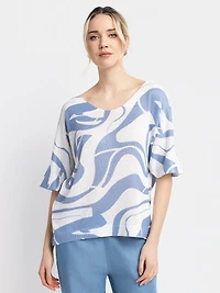3/4-sleeve t-shirt