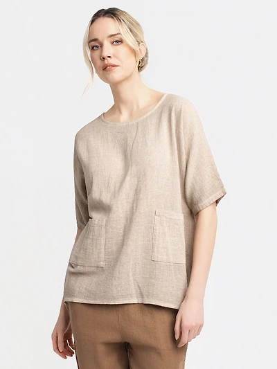 Tunique à manches courtes