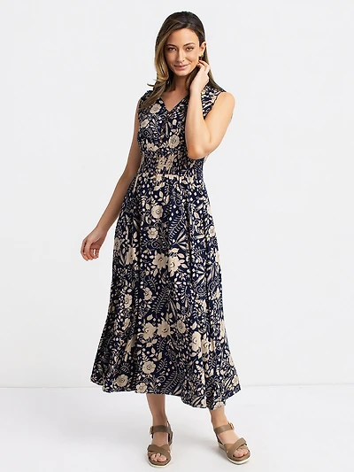 Robe maxi évasée