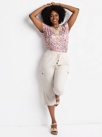 Capri droit à enfiler