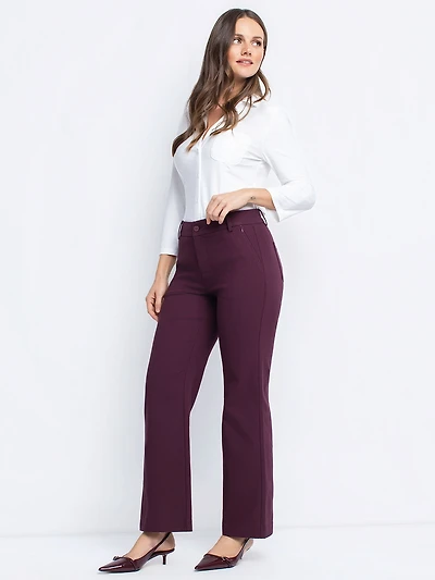 Pantalon jambe large décontracté