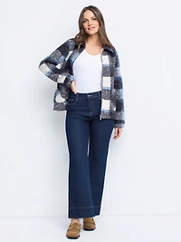 Veste semi-ajusté à manches longues