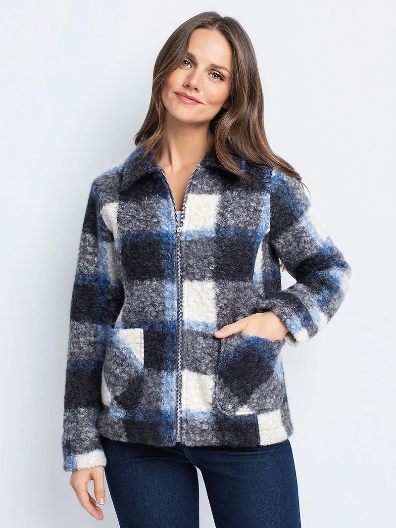 Veste semi-ajusté à manches longues