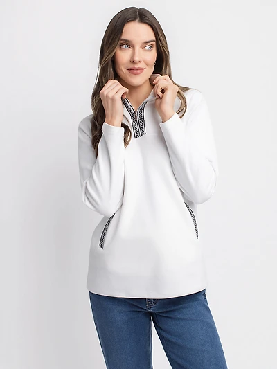 Veste ample à manches longues
