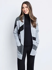 Cardigan semi-ajusté