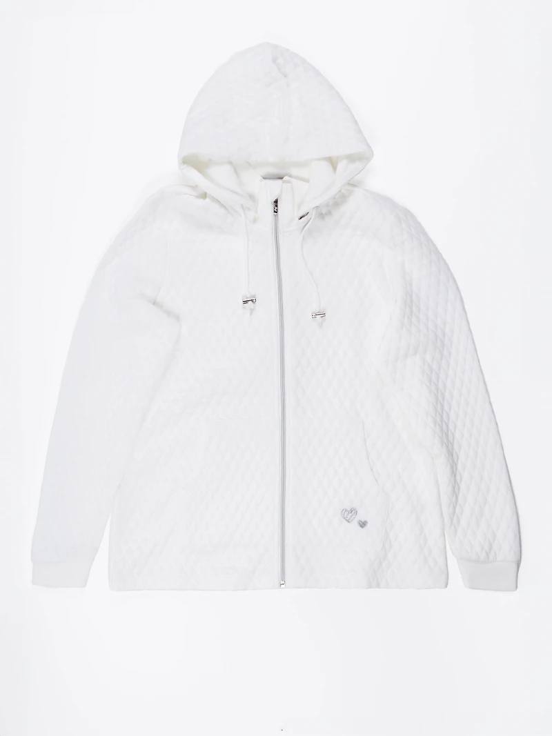 Long-sleeved knit vest