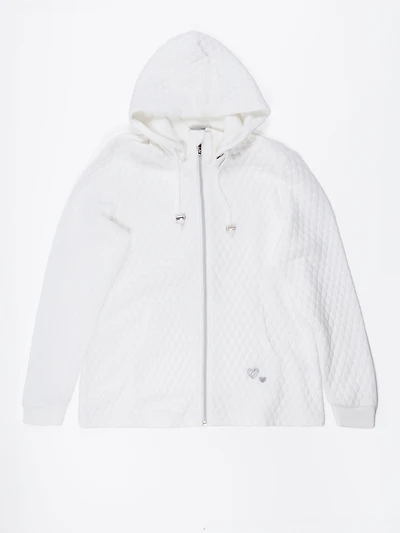 Long-sleeved knit vest