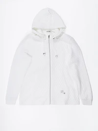 Long-sleeved knit vest