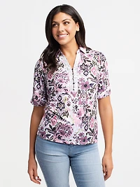 T-shirt à manches 3/4