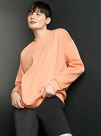 Fleece crew neck