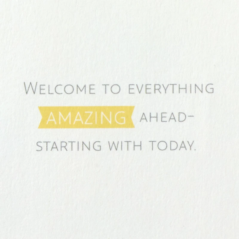Hallmark Paper Wonder Pop Up 18th Birthday Card (Everything Amazing Ahead)