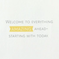 Hallmark Paper Wonder Pop Up 18th Birthday Card (Everything Amazing Ahead)