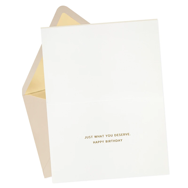 Hallmark Signature Birthday Card (Best Year Yet)