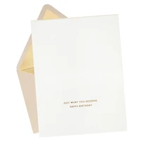 Hallmark Signature Birthday Card (Best Year Yet)