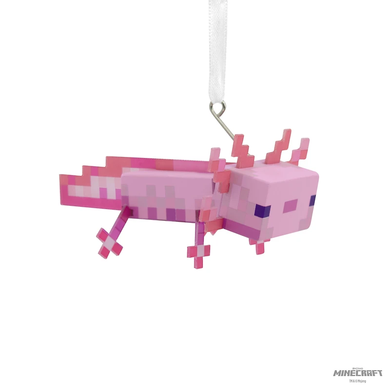 Hallmark Christmas Ornament (Minecraft Pink Axolotl)