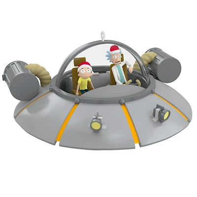 Hallmark Keepsake Christmas Ornament (Rick and Morty "Rick's Ship")