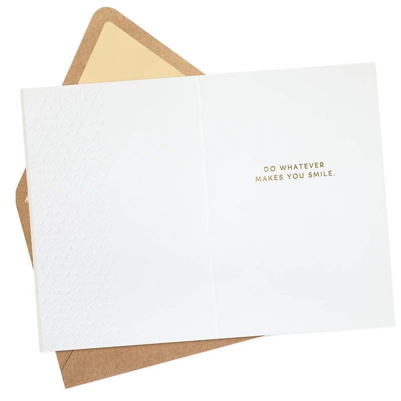 Hallmark Signature Card for Birthday, Thinking of You, Congrats, or Any Occasion (Your Day, Your Way)