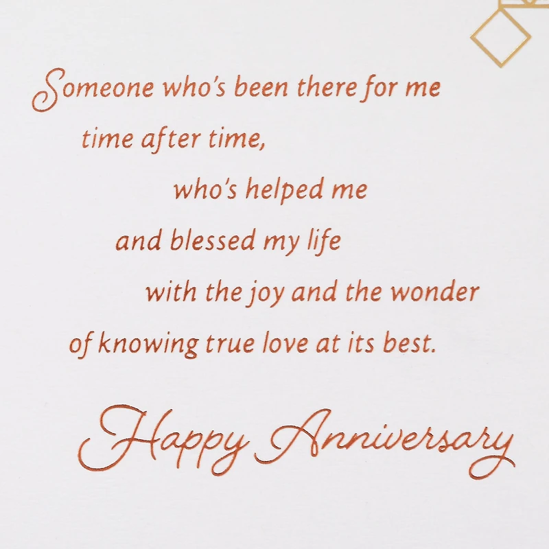 Hallmark Religious 50th Anniversary Card for Wife (Blessing)