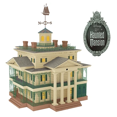 Hallmark Keepsake Christmas Tree Topper (Disney The Haunted Mansion Collection Disneyland Manor With Light and Sound)