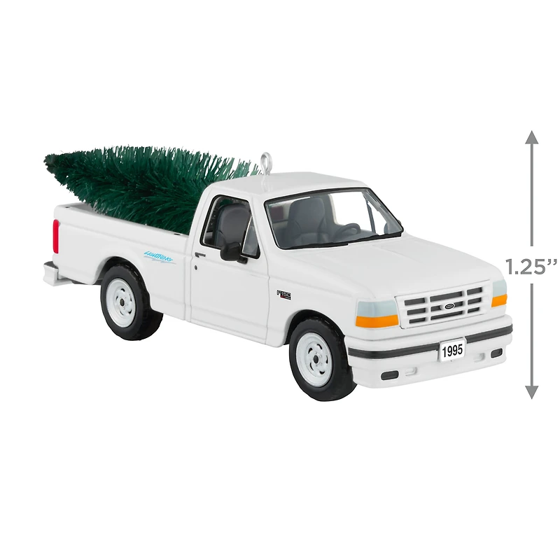 Hallmark Keepsake Christmas Ornament (All-American Trucks 1995 Ford SVT Lightning 2025, Metal)