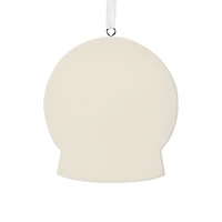 Hallmark Christmas Ornament (Gingerbread Snow Globe New Home 2025, Ceramic)